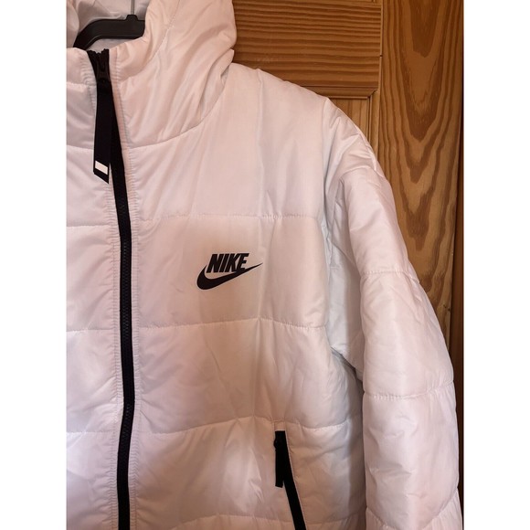Nike Sportswear Therma-Fit Repel White Jacket Women's Size Large DJ6995-100 - Picture 3 of 10